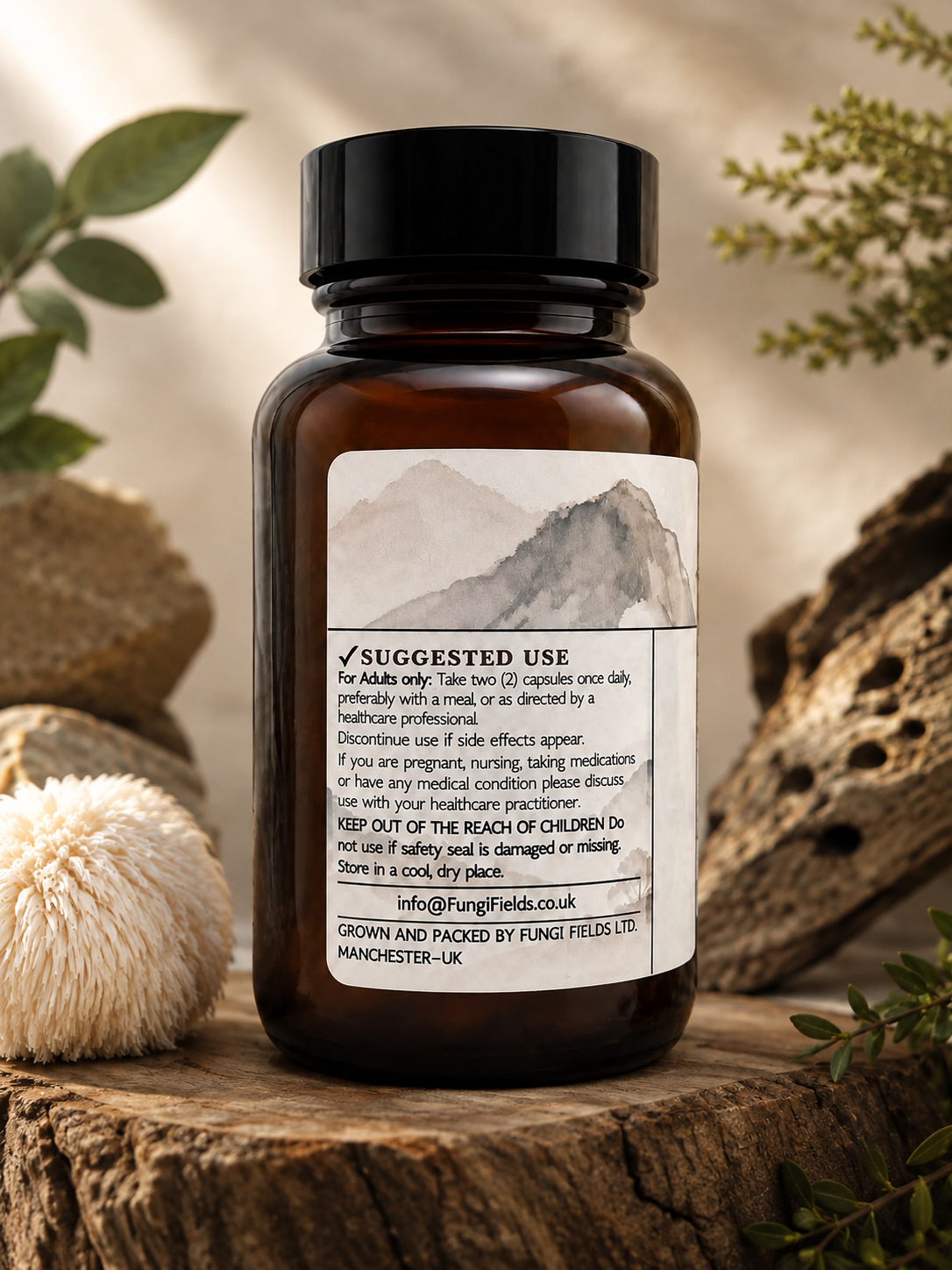 Organic Lion's Mane — 60 Capsules